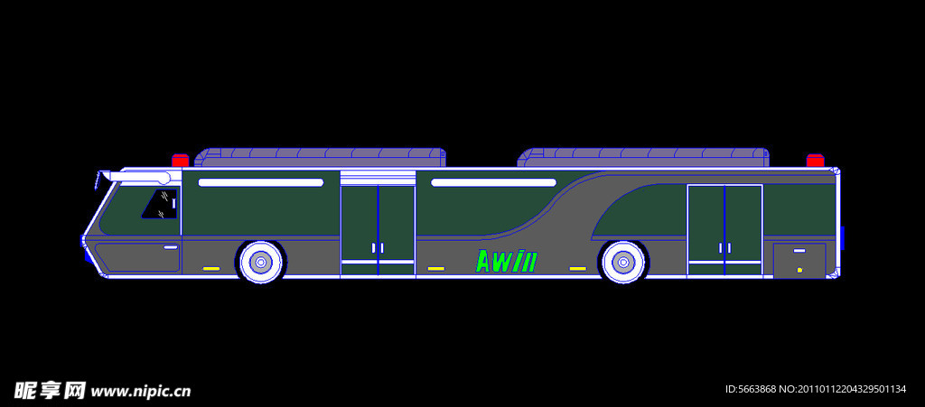 豪华公交车