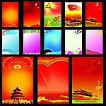 展板 背景分层素材