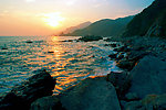 大海夕下