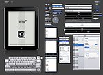 设计专用ipad高清GUI PSD源文件图片