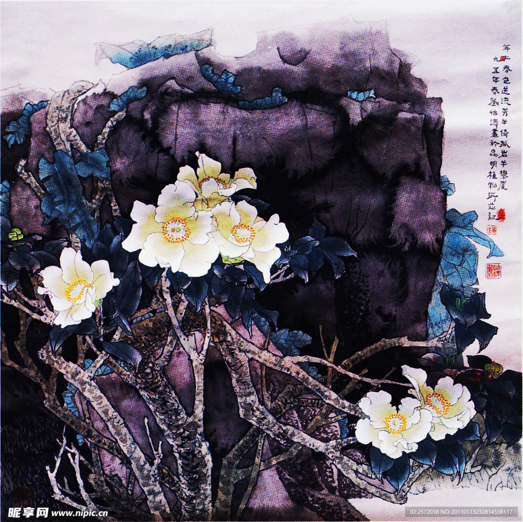 年年春色送流芳