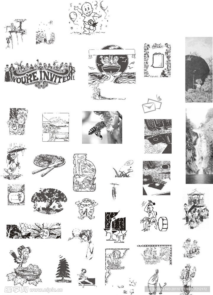 刊物插画