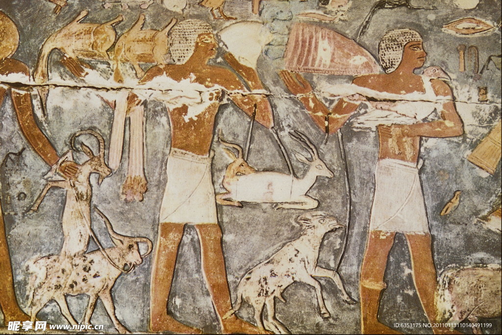 古代墙体绘画