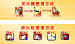 消火栓 灭火器使用方法 （消火栓为位图）