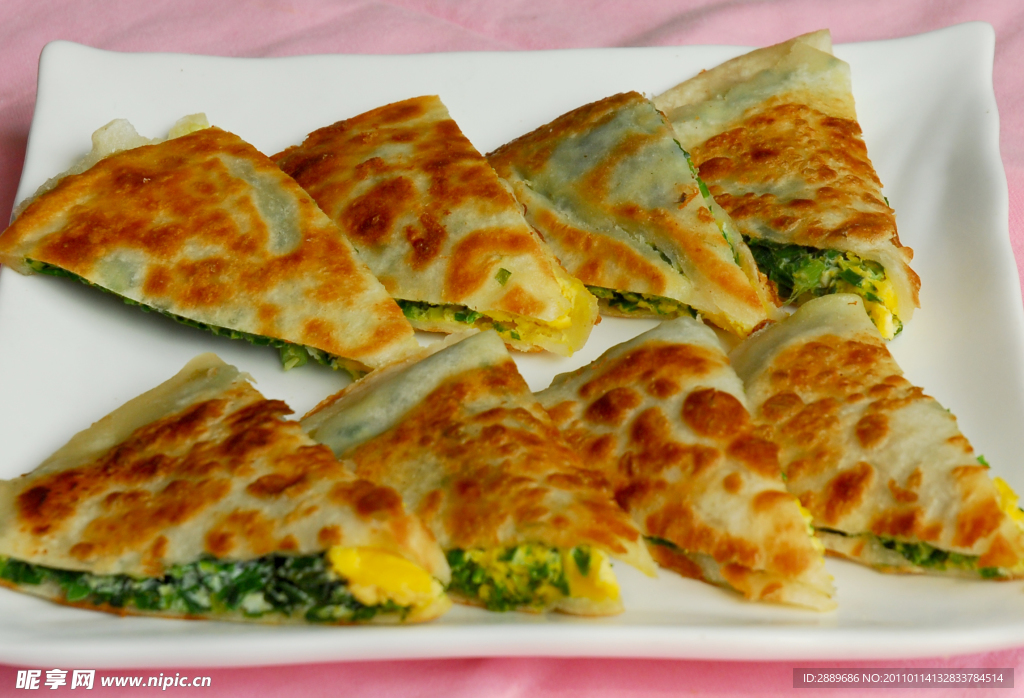 香煎韭菜饼