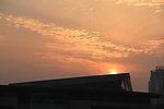 校园的夕阳