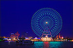 摩天轮夜景