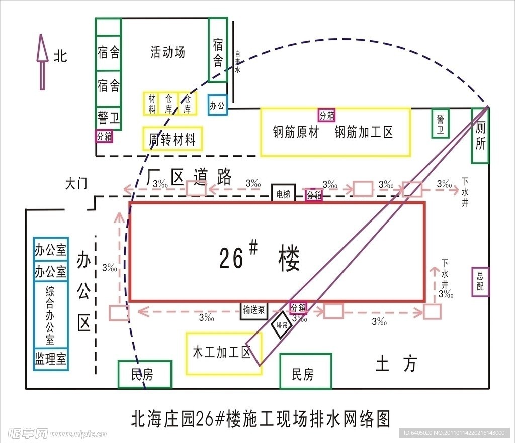 给排水 平面图