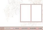 淡雅台历模板