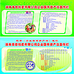 拍卖公司展板