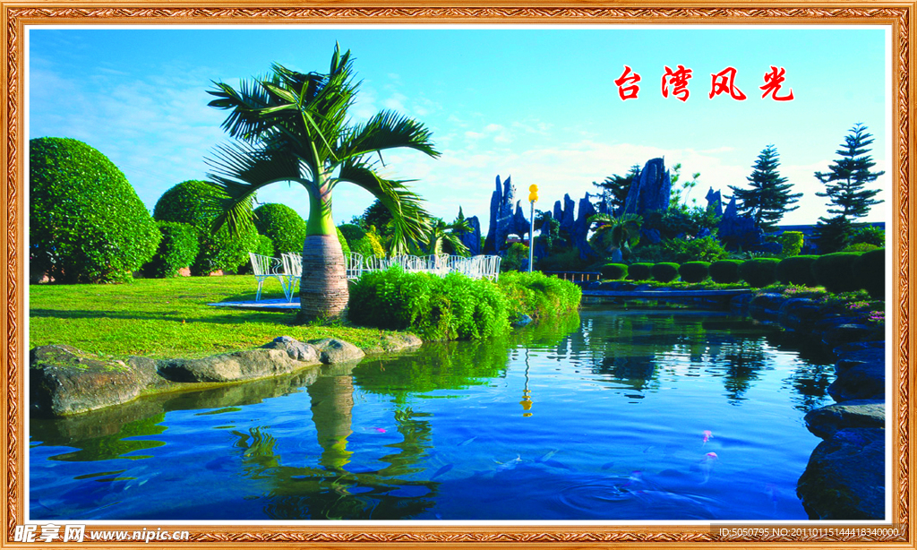 椰树风景(实际像素下有点不清晰)