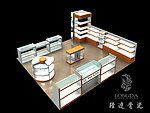 商场专柜3D效果图