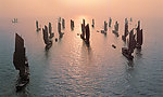 太湖日出