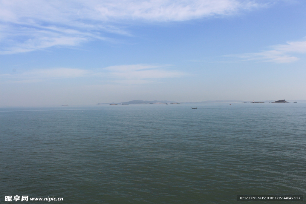 厦门风光 大海 蓝天