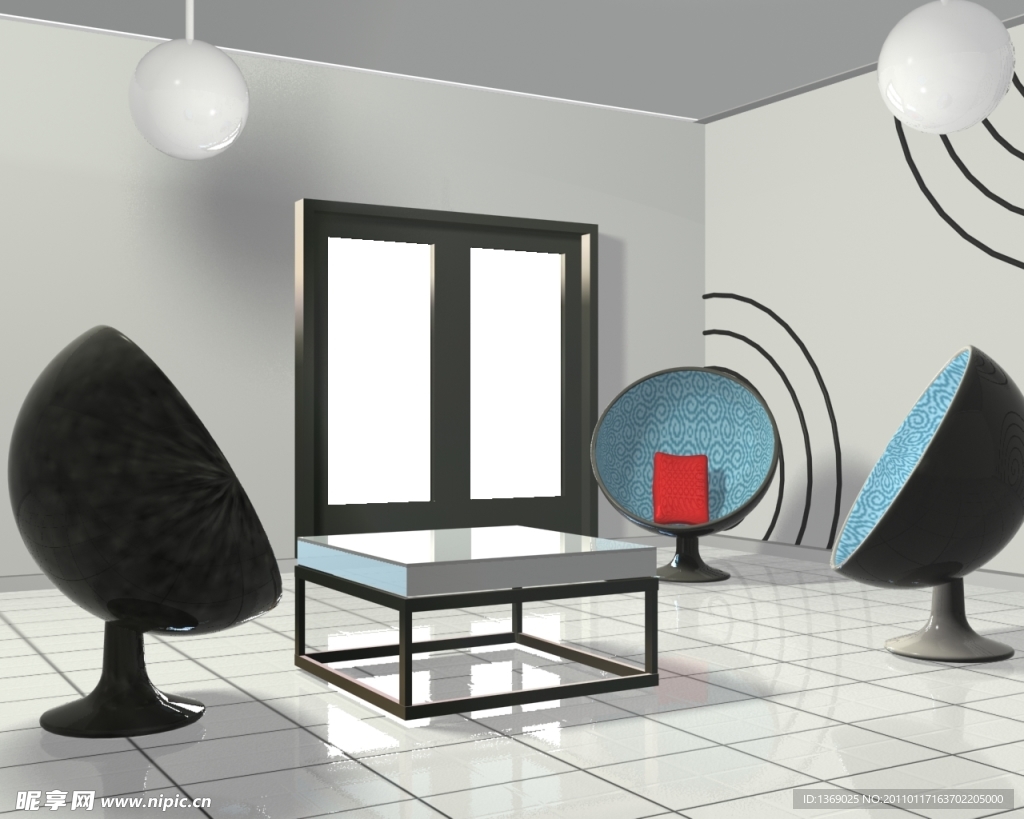 简约风格的客厅