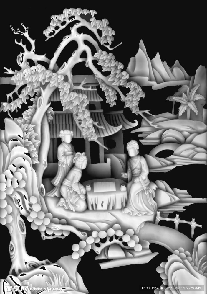 灰度图棋