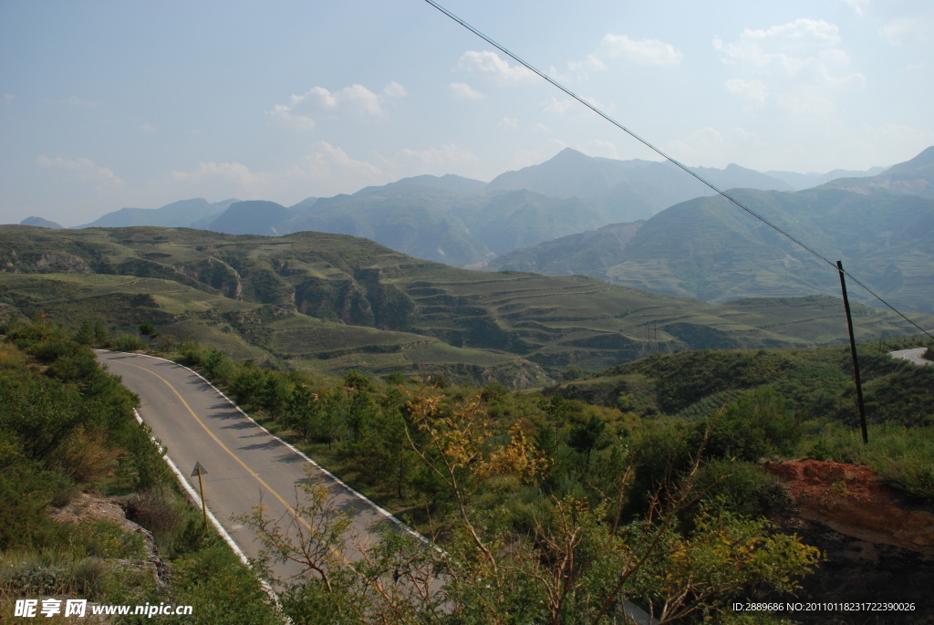 山西恒山的路