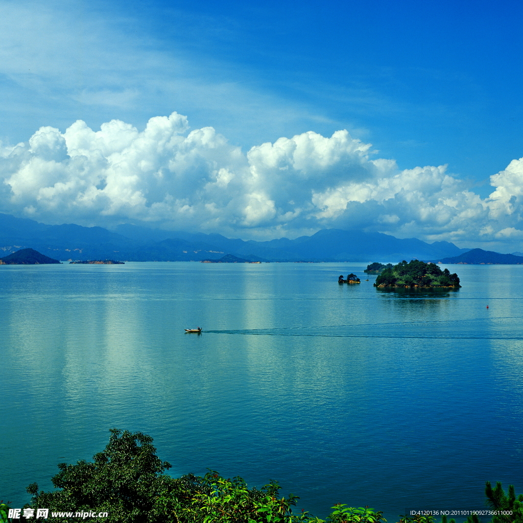 河源万绿湖风景