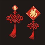 中国结吊牌