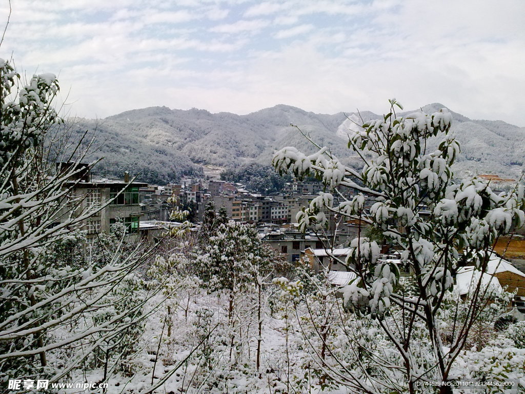 雪后的天空