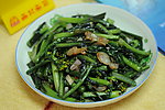 油渣炒菜苔