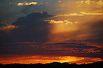 内蒙夕阳