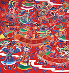 农民画 生肖图