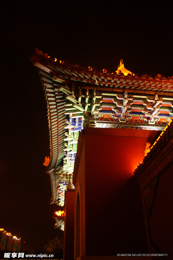 北陵公园夜景