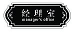 门牌