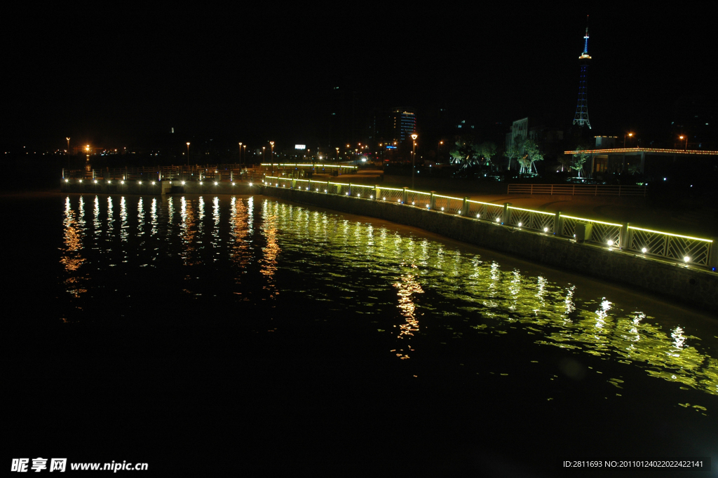 海滨公园 LED夜景照明