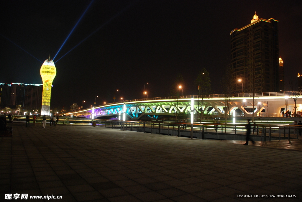 上海徐汇滨江海事塔 LED夜景照明