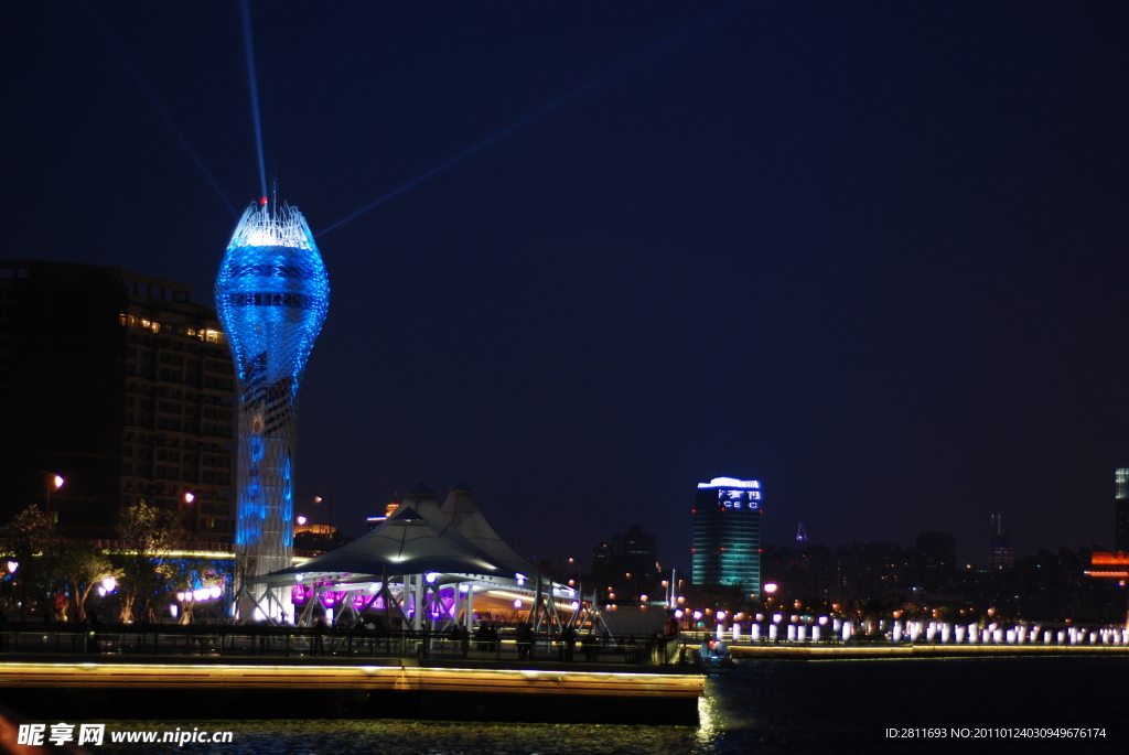 上海徐汇滨江海事塔 LED夜景照明