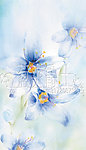 水彩小花