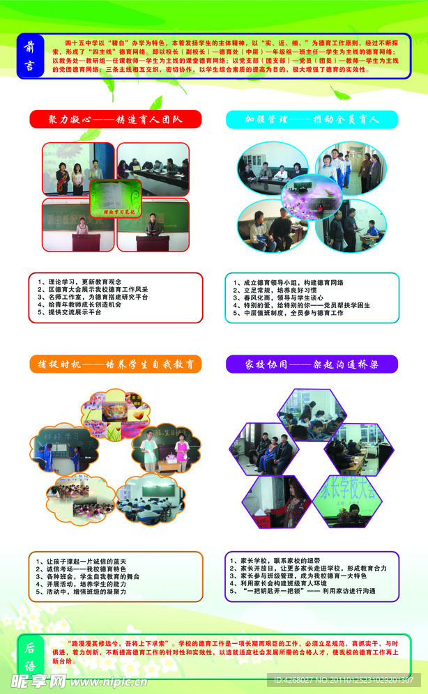 校园展板