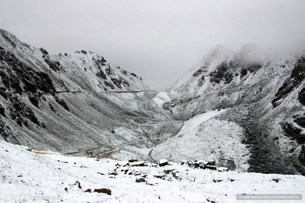 折多山雪