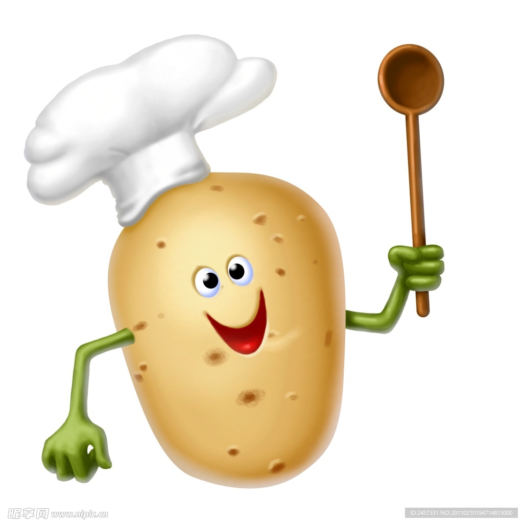 土豆3d小人厨师