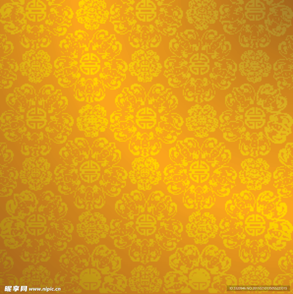 古典花纹背景矢量素材