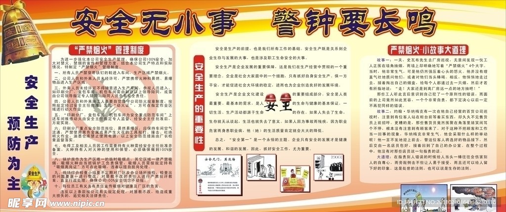 安全生产宣传栏
