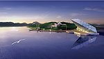 建筑鸟瞰效果图
