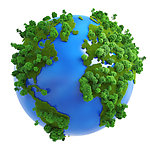 绿色地球生态模型