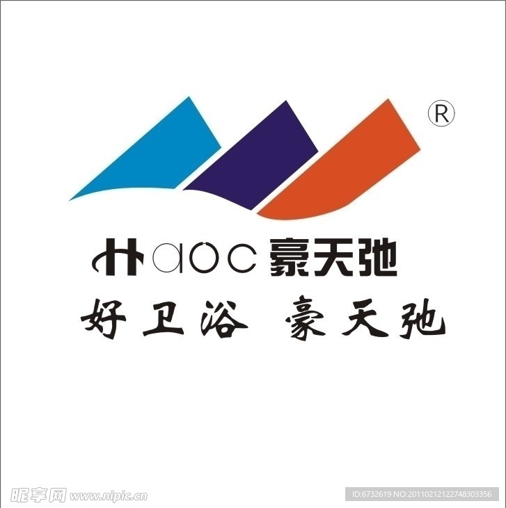 豪天弛卫浴LOGO