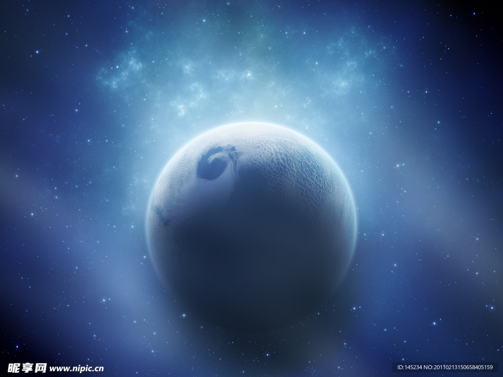 梦幻星球星空背景