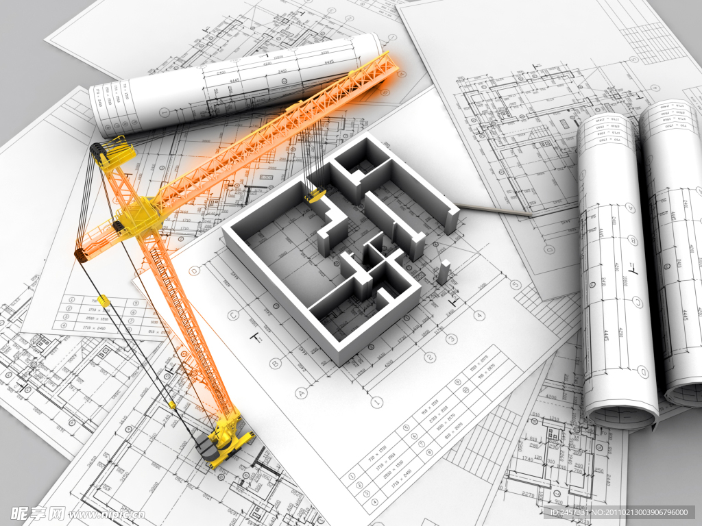 3d建筑设计模型图纸