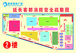消防安全疏散图