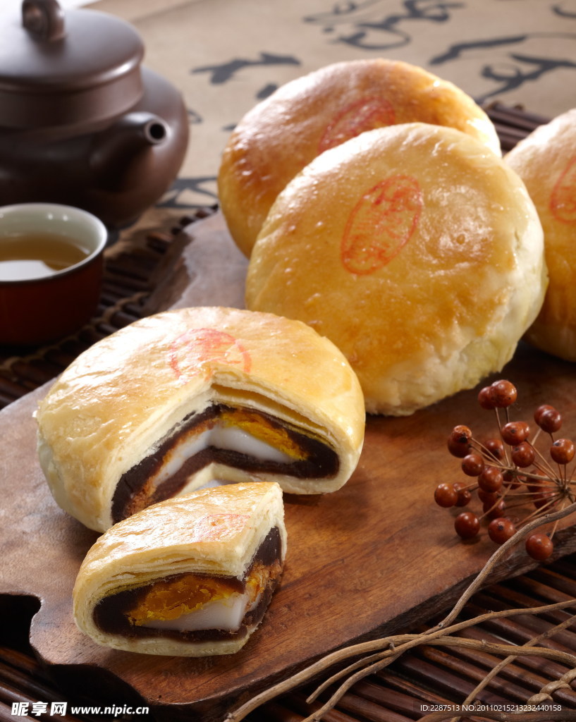 高清面包糕点