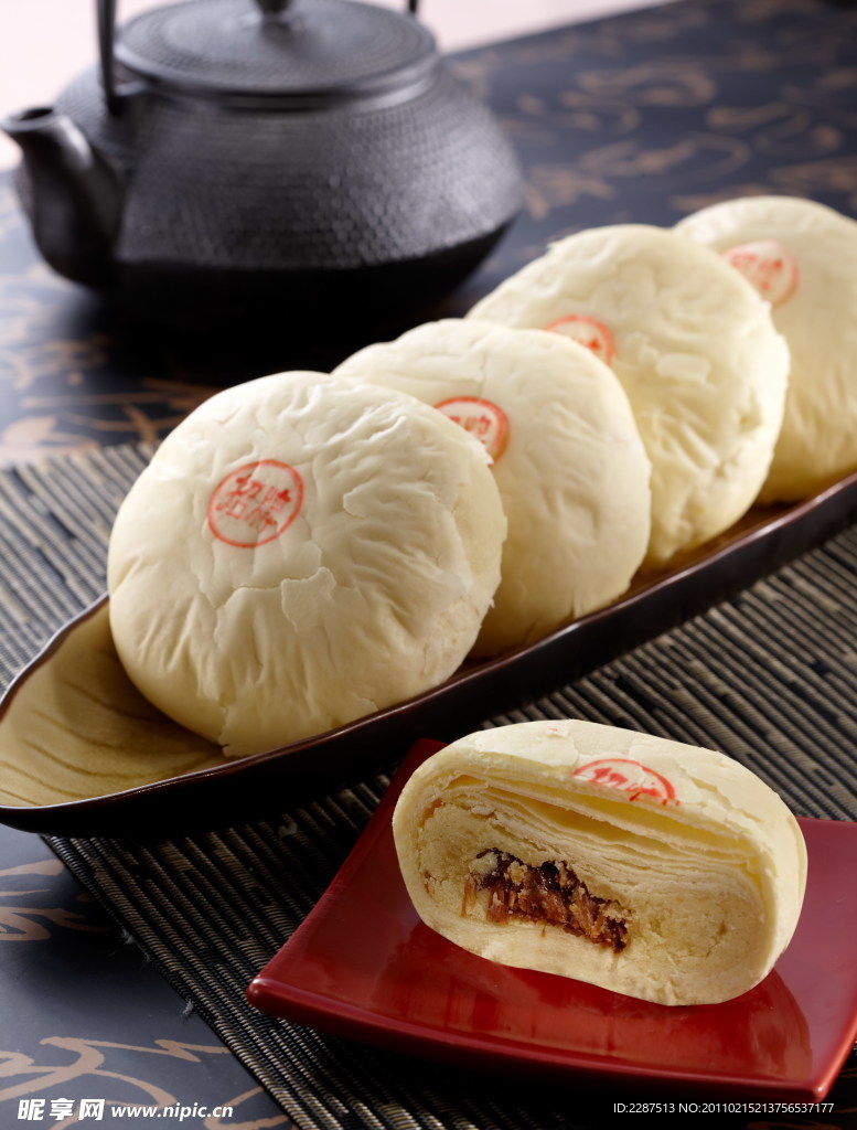 高清面包糕点