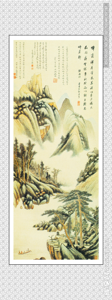 山水挂画