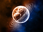 梦幻星球星空背景