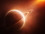 梦幻星球星空背景