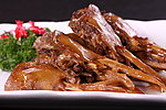 香辣鸭下巴
